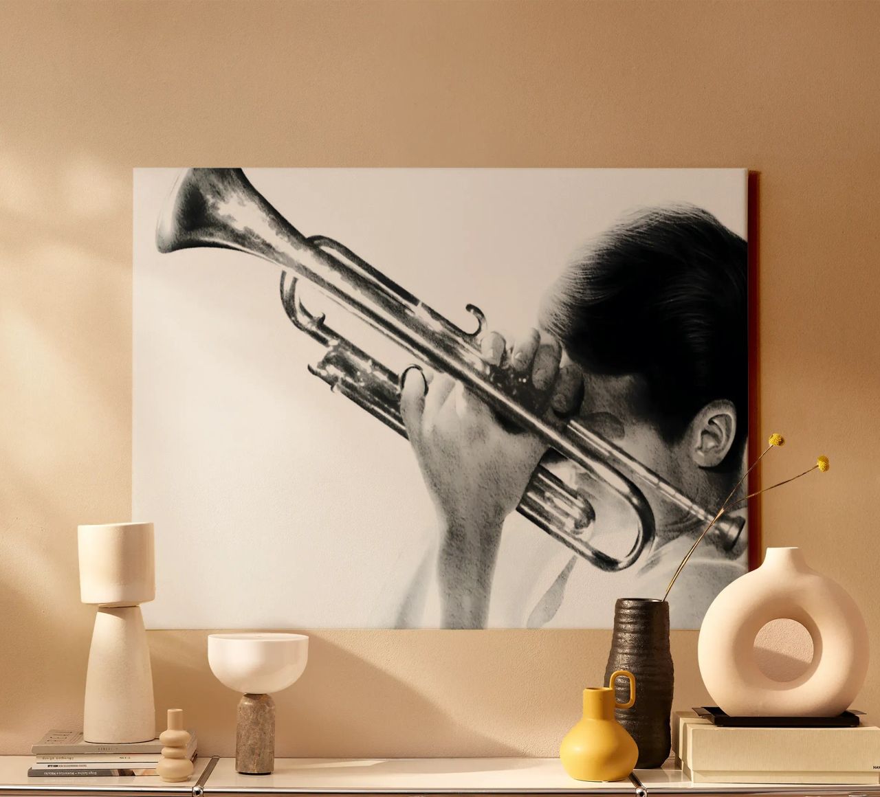 Chet Baker Leinwand von heiyoum