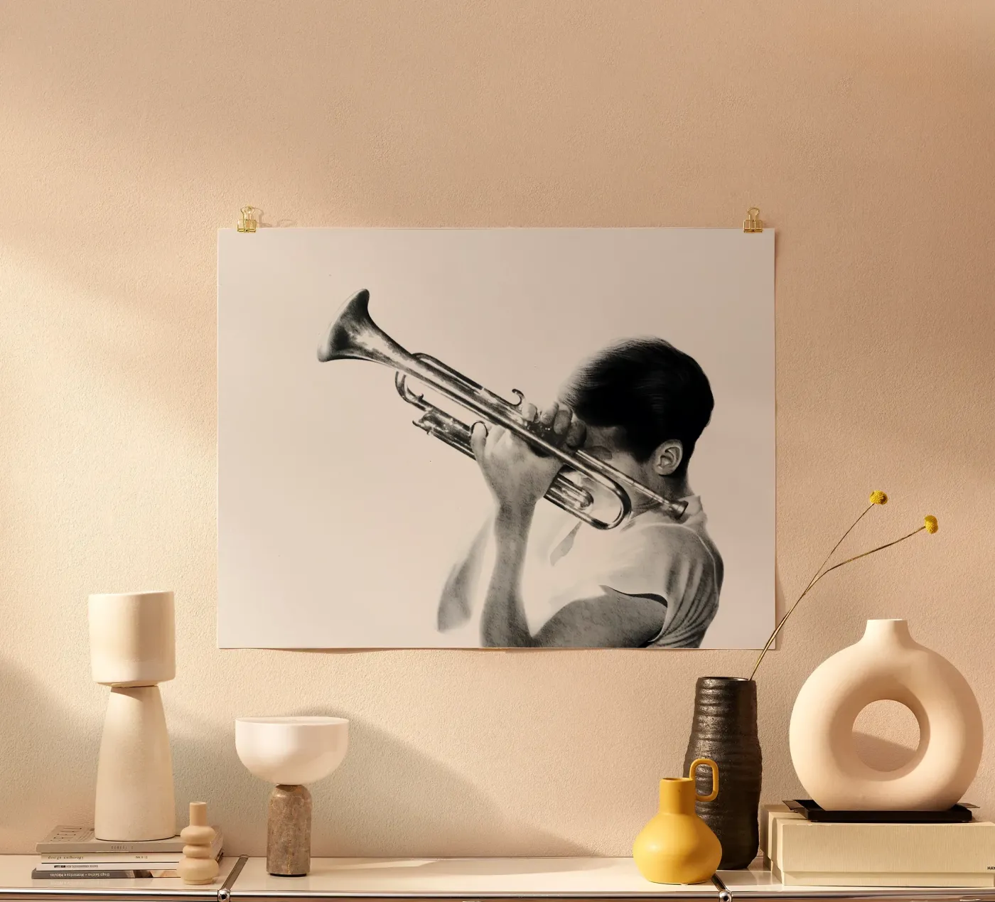 Chet Baker poster da heiyoum