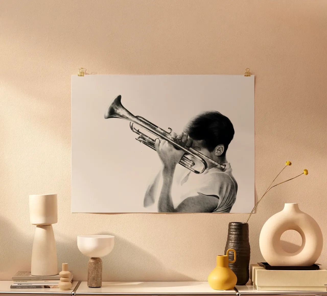 Chet Baker poster da heiyoum