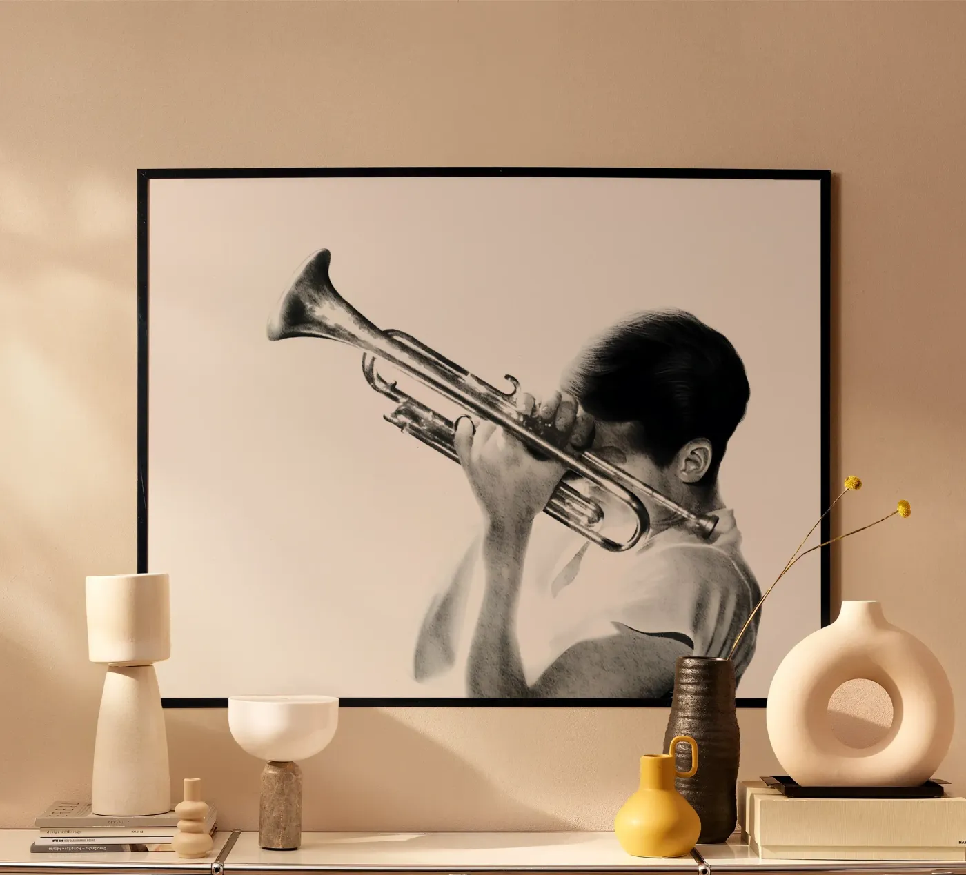 Chet Baker poster da heiyoum