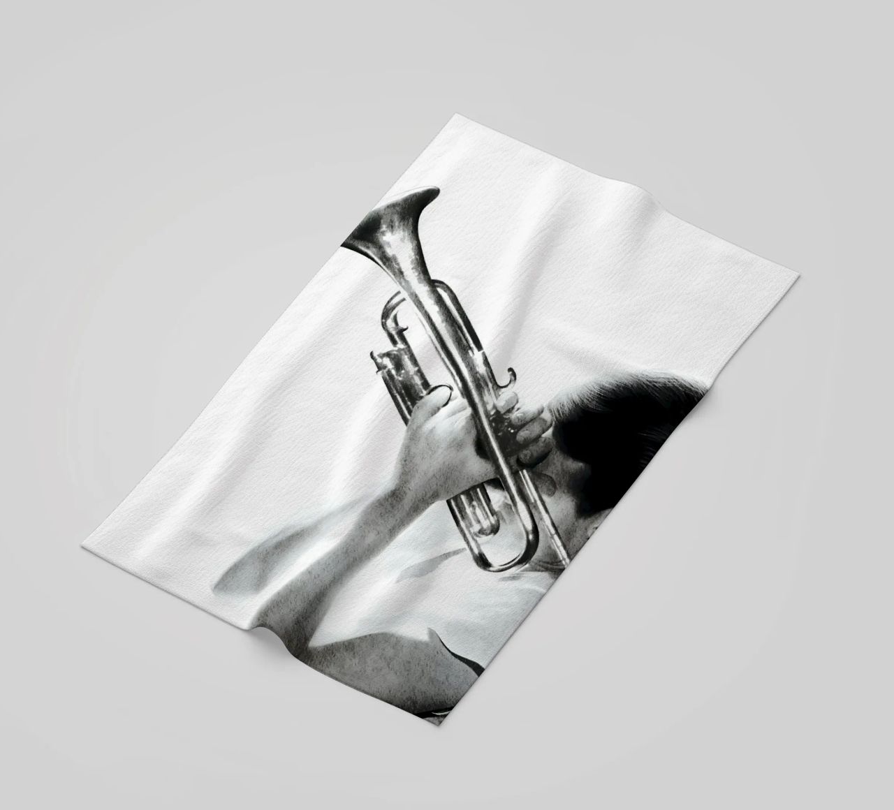 Chet Baker Strandtuch von heiyoum