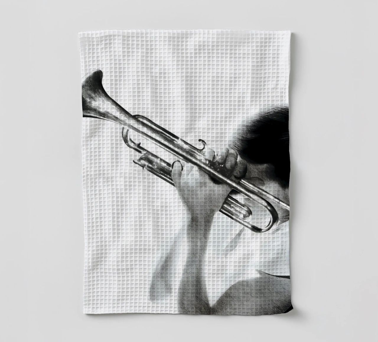 Chet Baker Geschirrtuch von heiyoum
