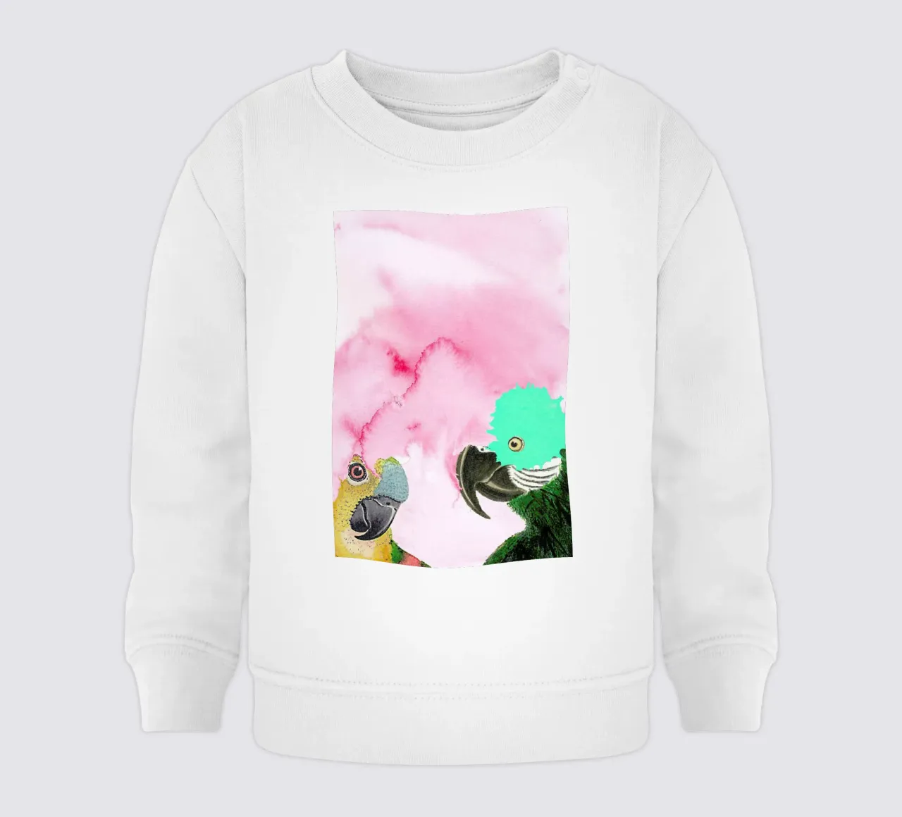 It Is Cloudy! felpa neonato da Rococco LA