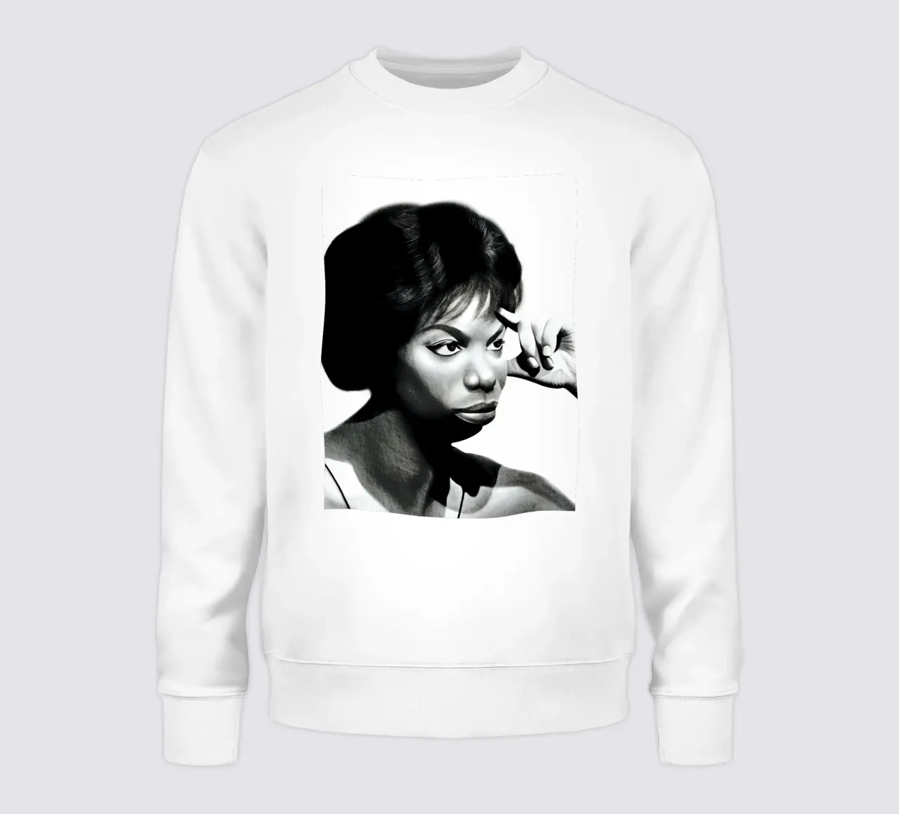 Nina Simone felpa da heiyoum