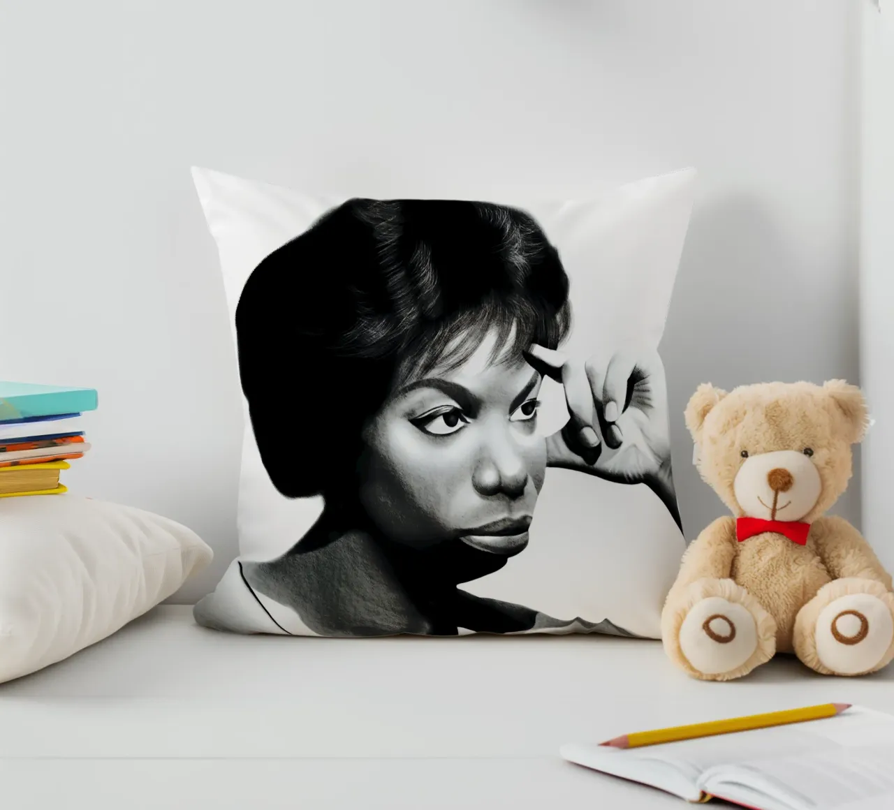 Nina Simone cuscino da heiyoum