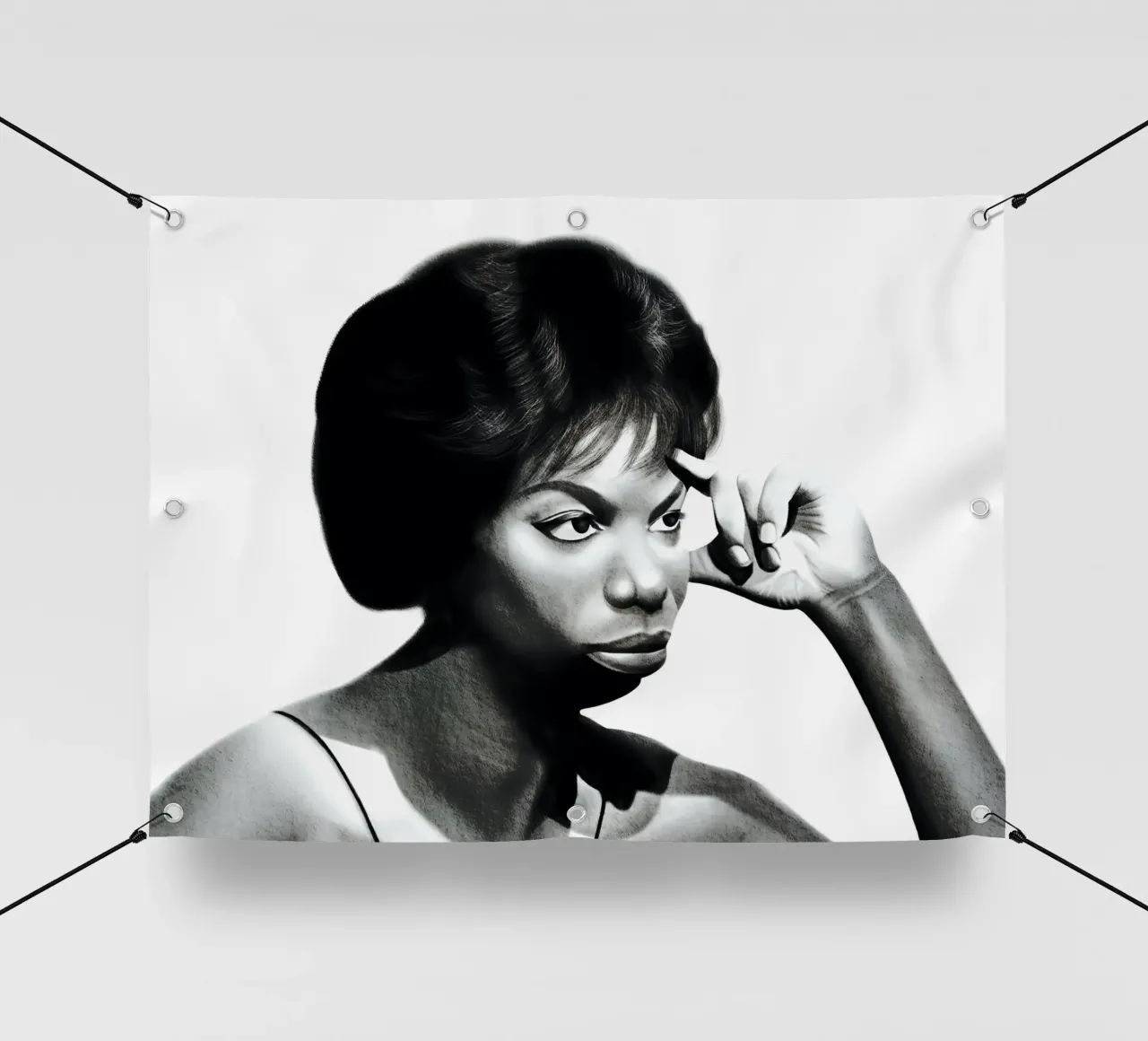 Nina Simone telo in pvc da heiyoum