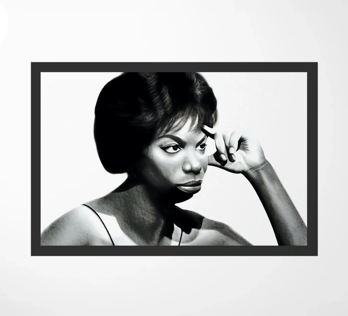 Nina Simone doormat by heiyoum