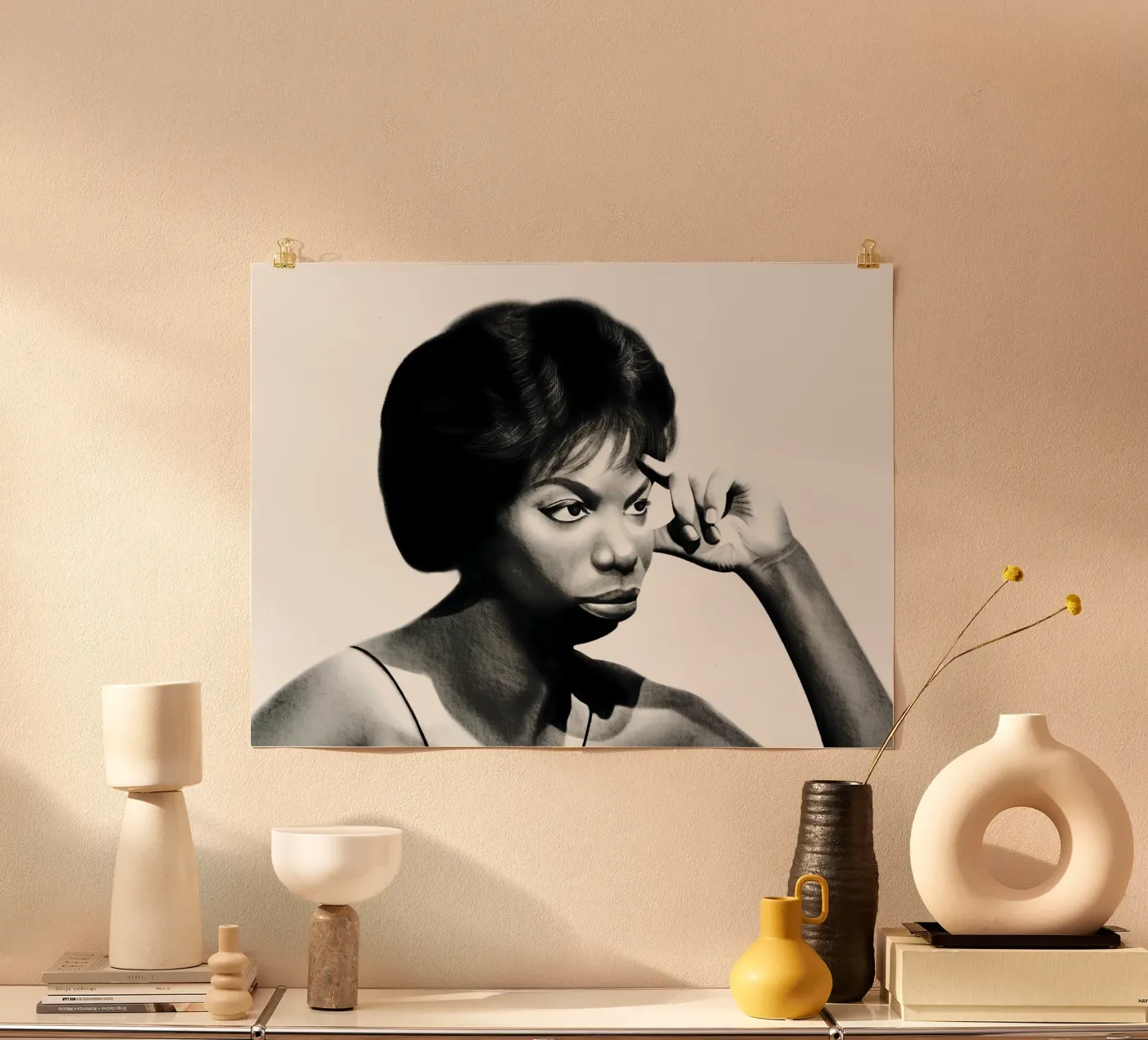 Nina Simone poster da heiyoum