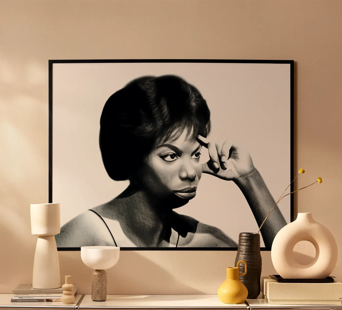 Nina Simone poster da heiyoum