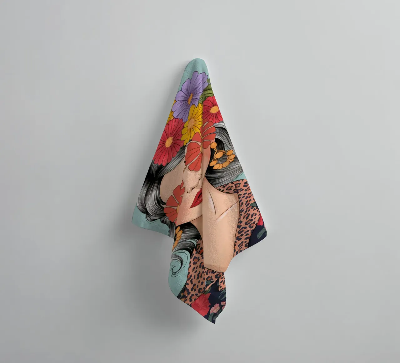 Flower Girl towel by logic