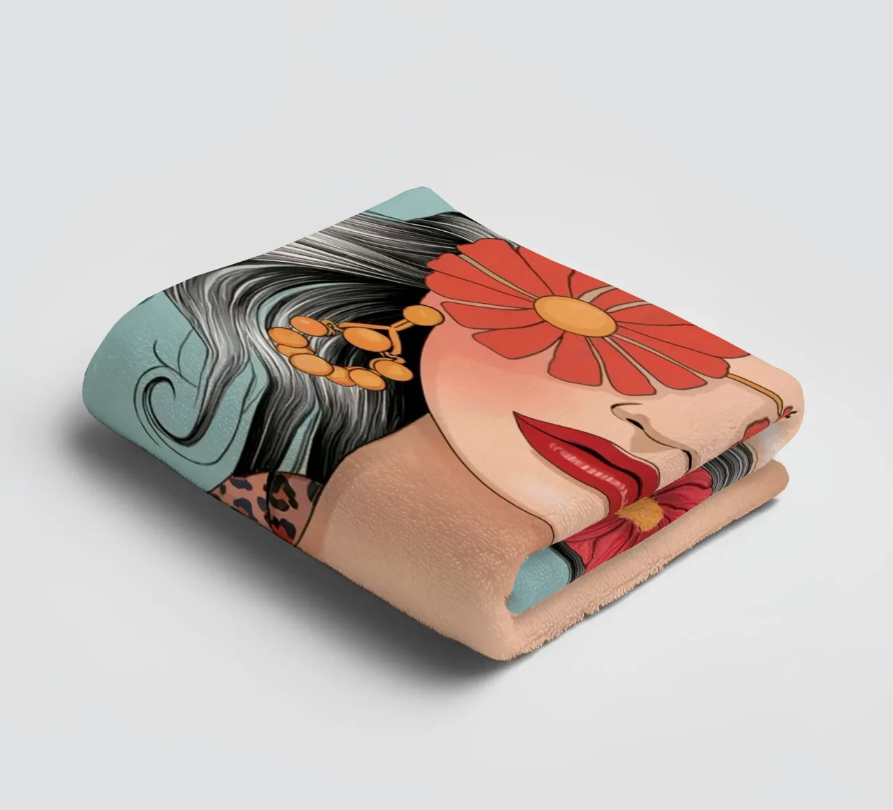 Flower Girl towel by logic