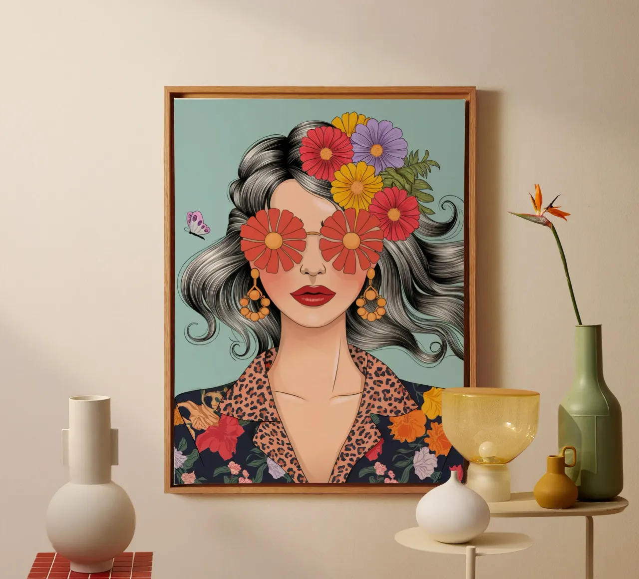 Flower Girl canvas by logic