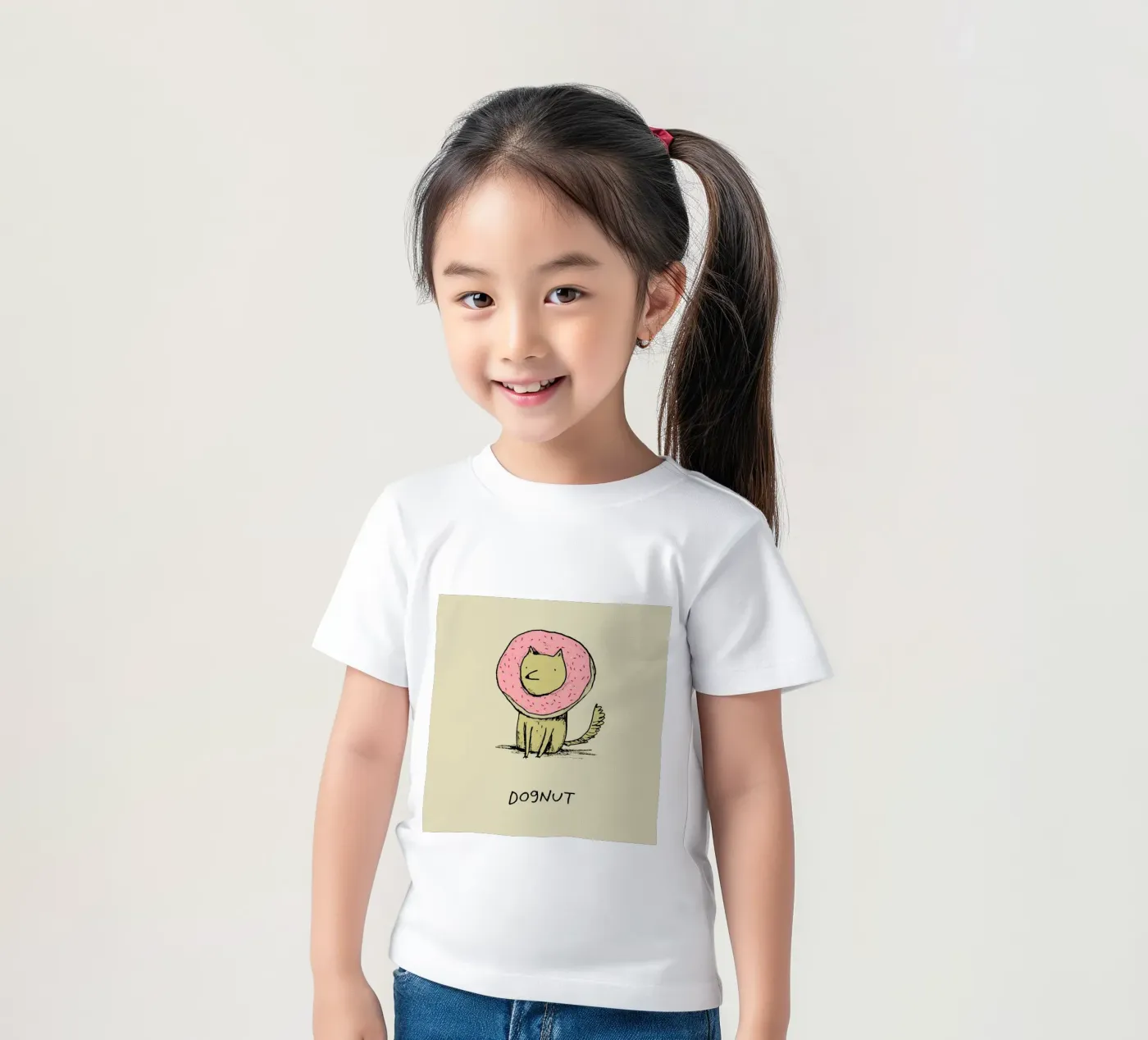 Dognut t-shirt bambini da Sophie Corrigan