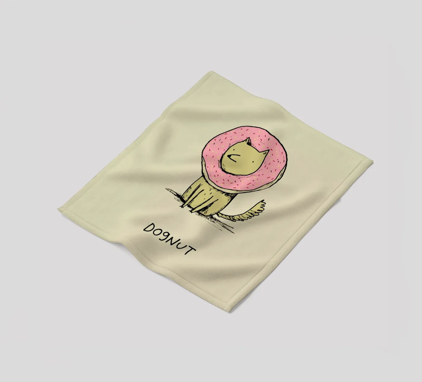Dognut Fleecedecke von Sophie Corrigan