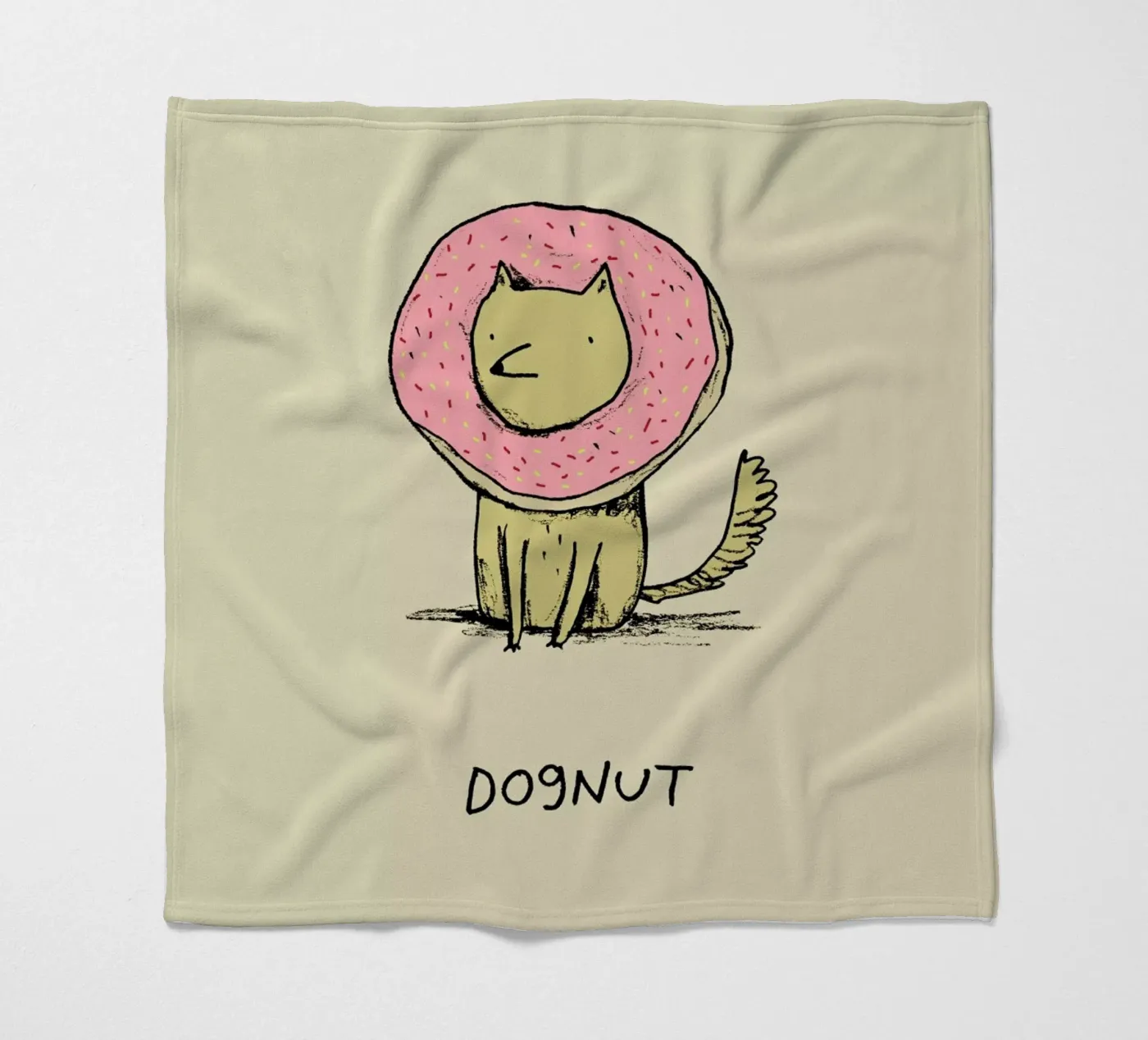 Dognut Fleecedecke von Sophie Corrigan