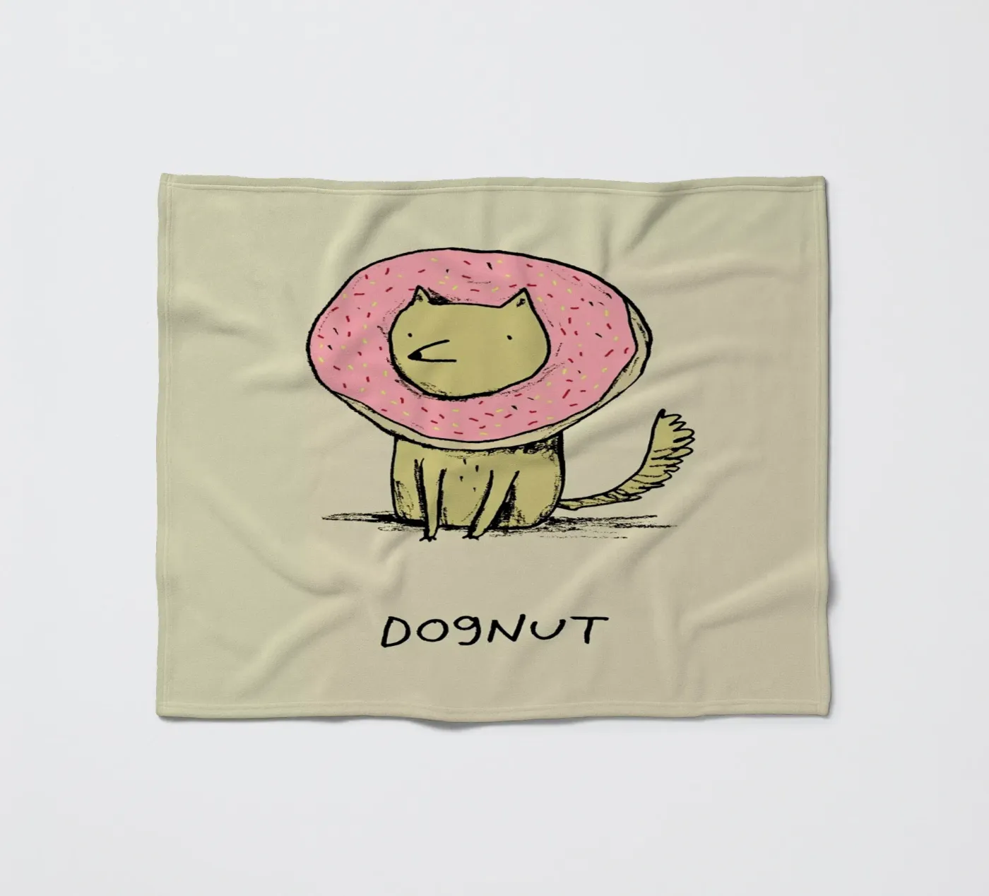 Dognut Fleecedecke von Sophie Corrigan