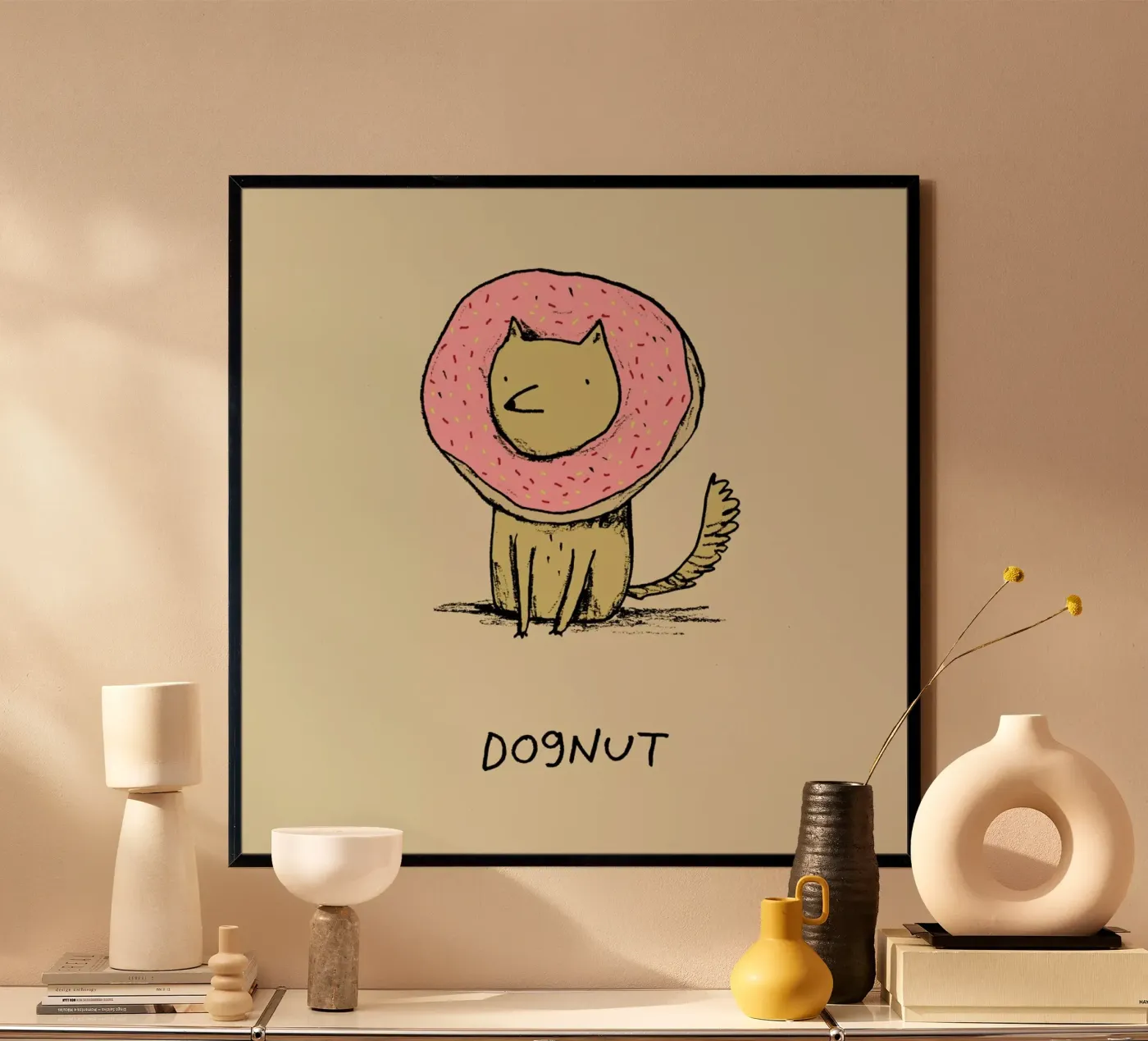 Dognut poster by Sophie Corrigan