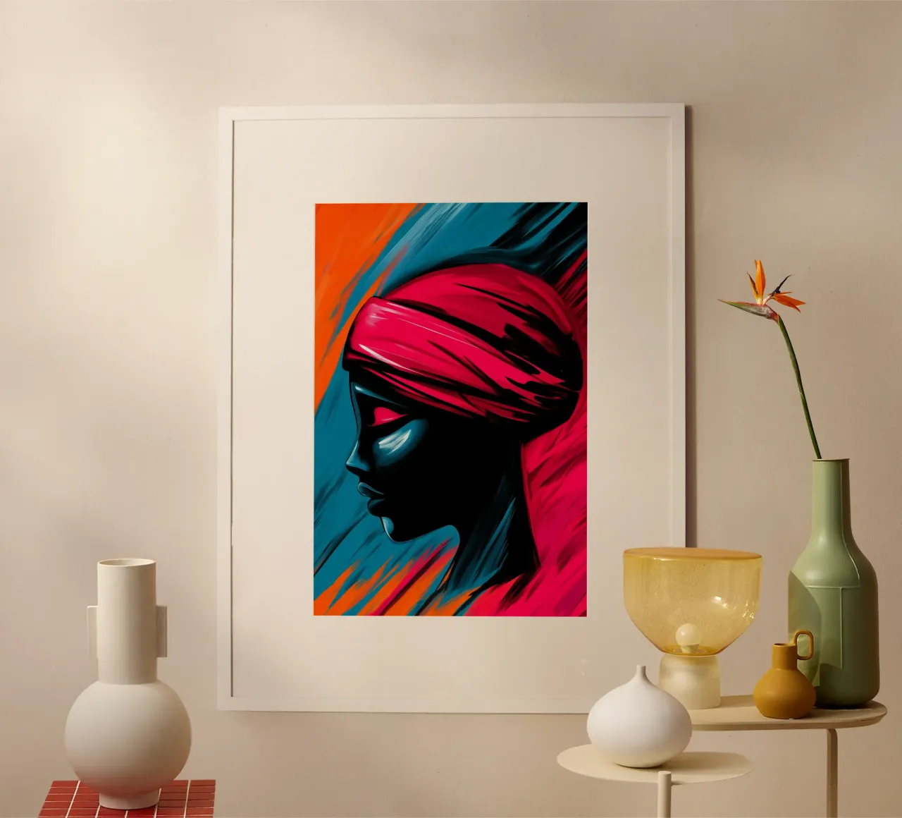 Hidden in the intoxication of colours in silence and power hahnemühle by melipo-art