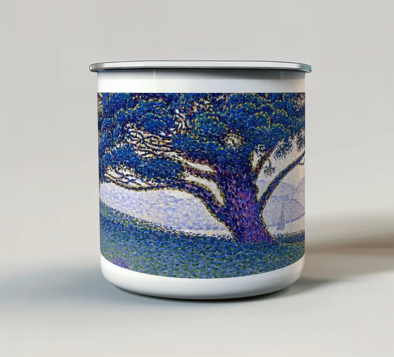 The Bonaventure Pine tazza in smalto da apoloprints