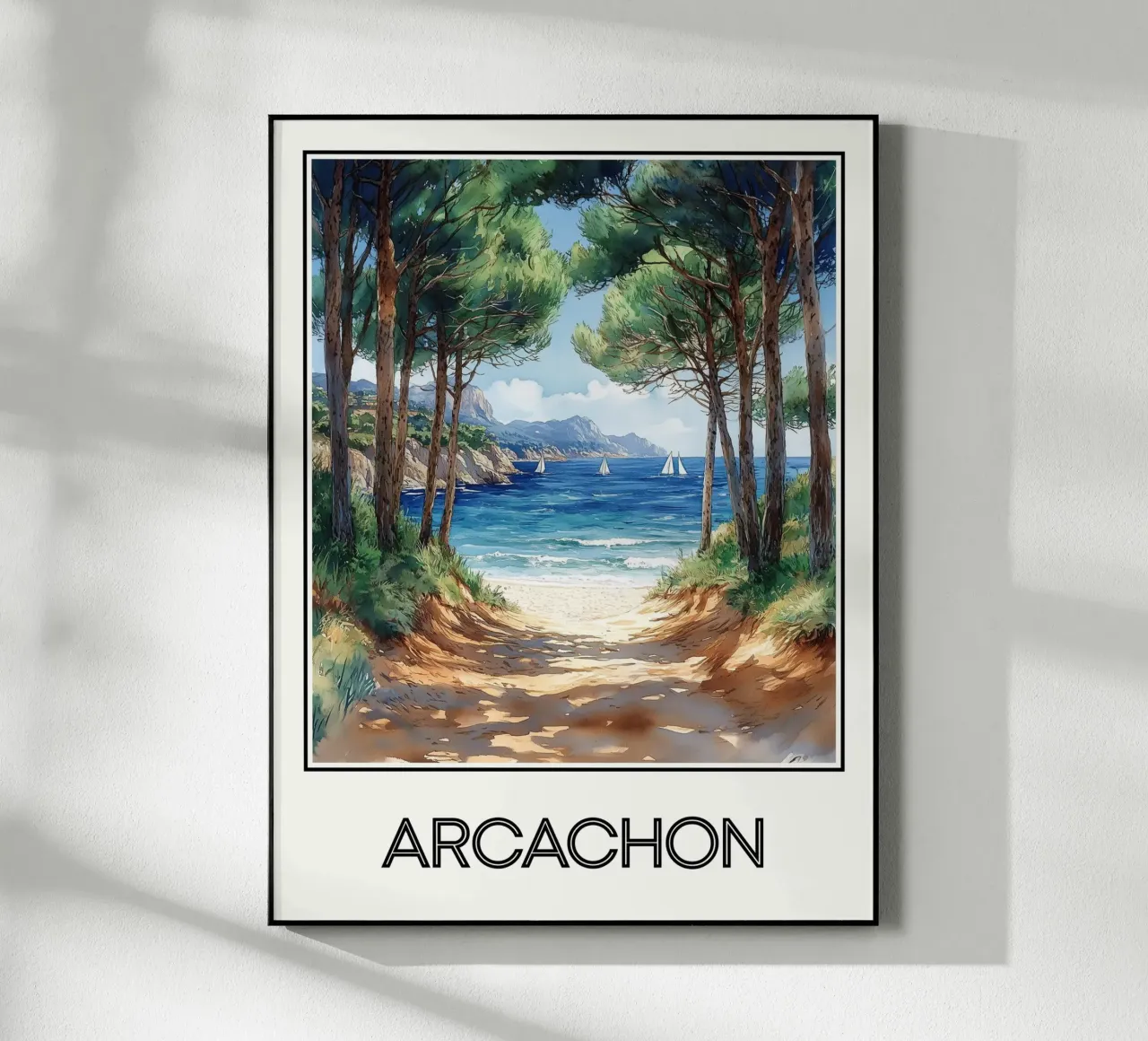 Arcachon plexiglass da Frame the World