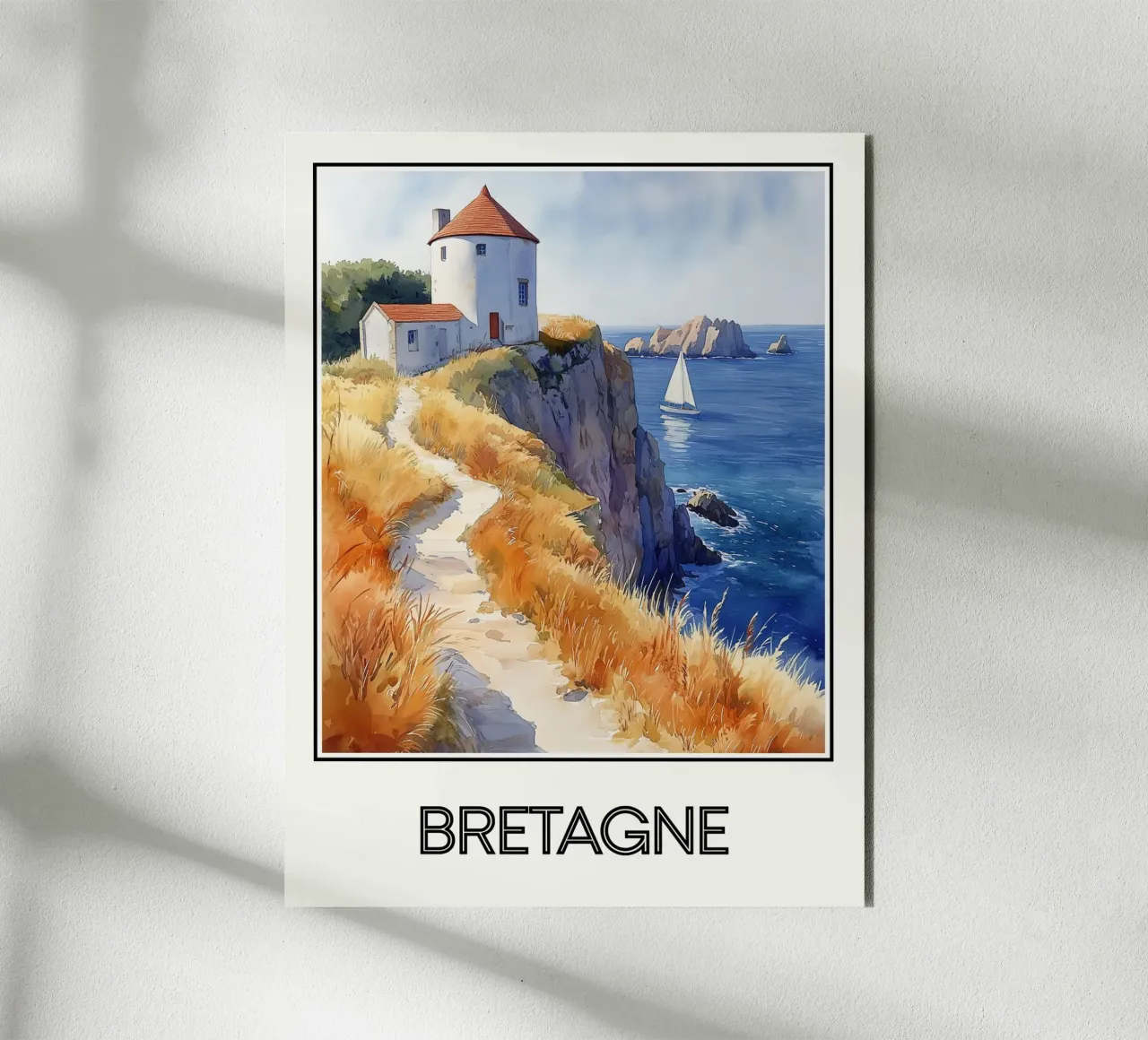 Bretagna alluminio dibond da Frame the World