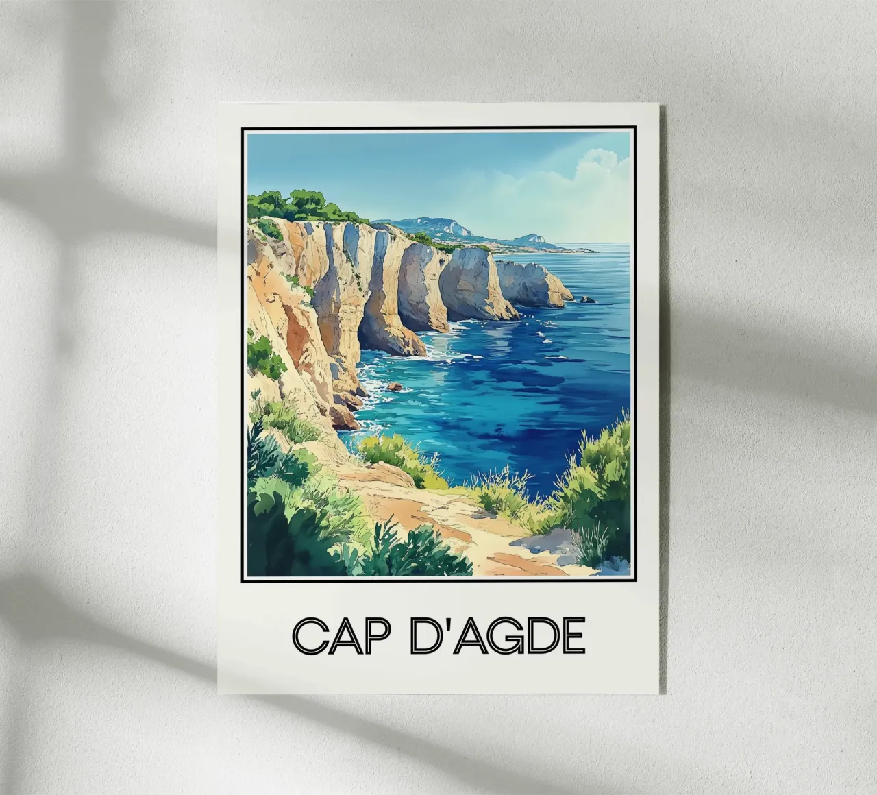 Cap d'Agde plexiglass da Frame the World