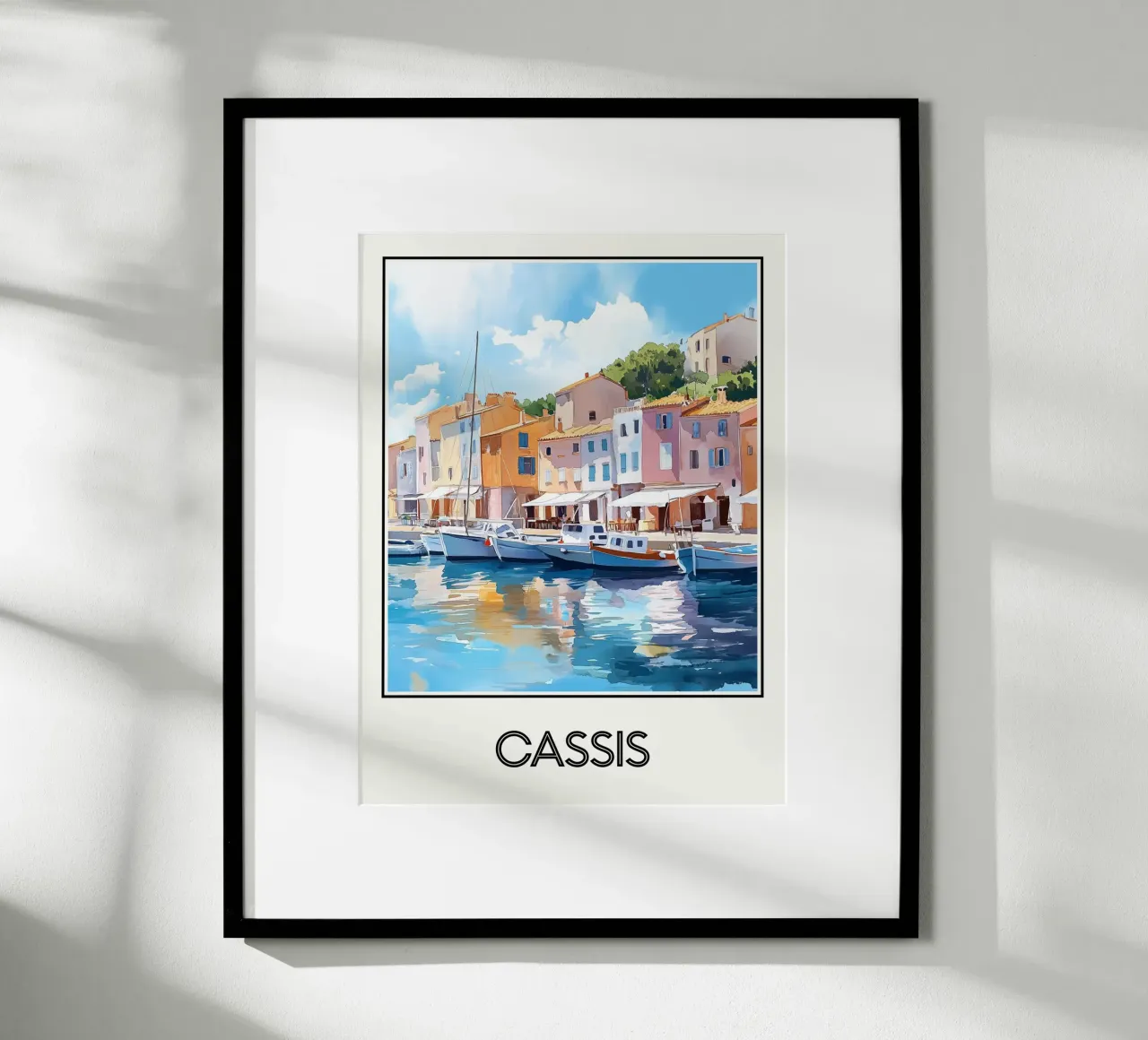 Cassis poster da Frame the World