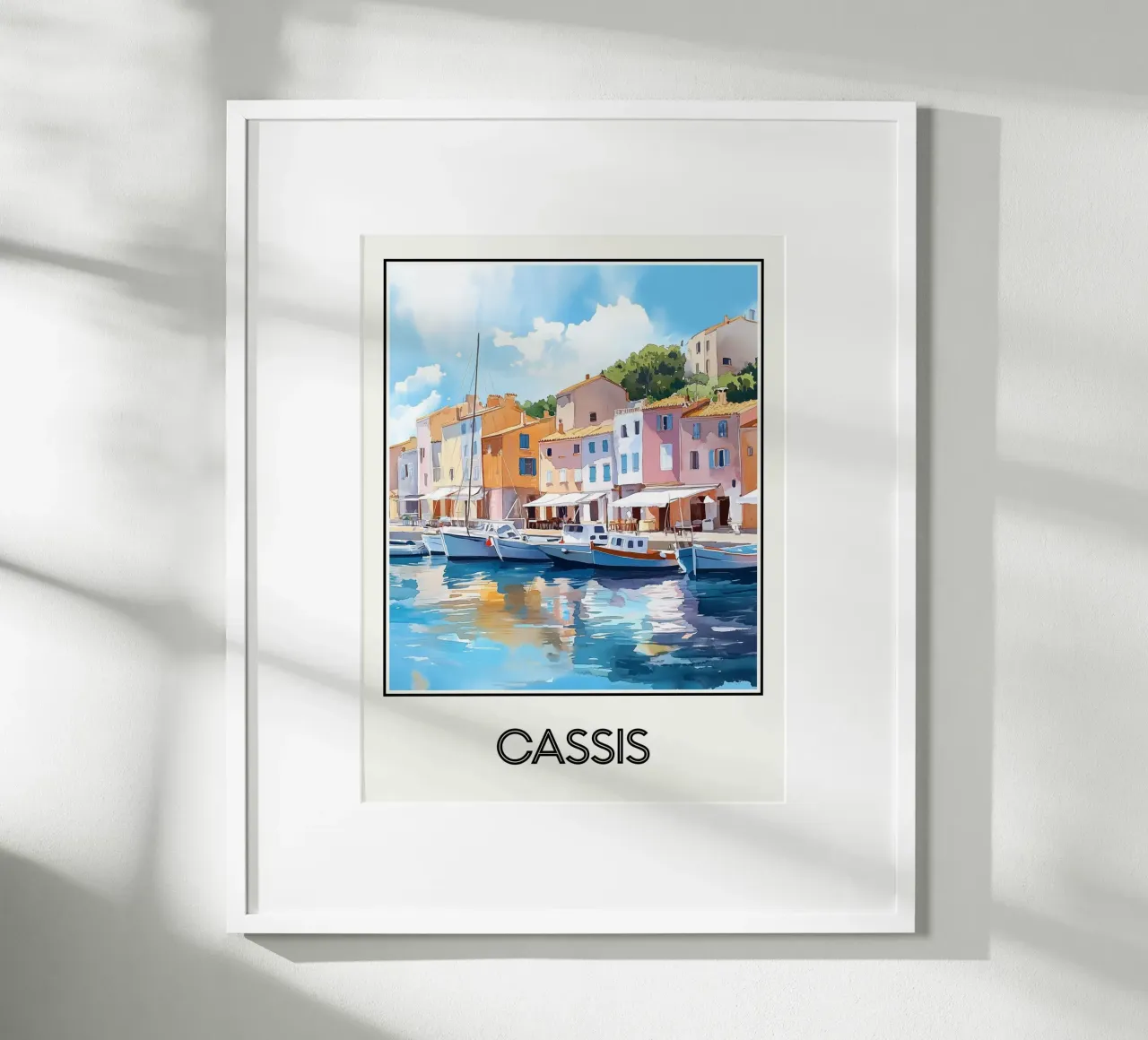 Cassis poster da Frame the World