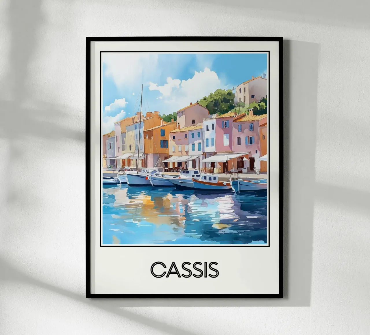 Cassis poster da Frame the World