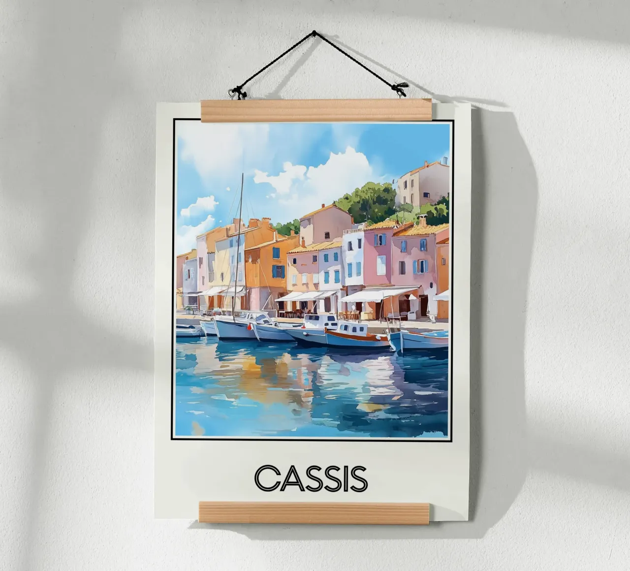 Cassis poster da Frame the World