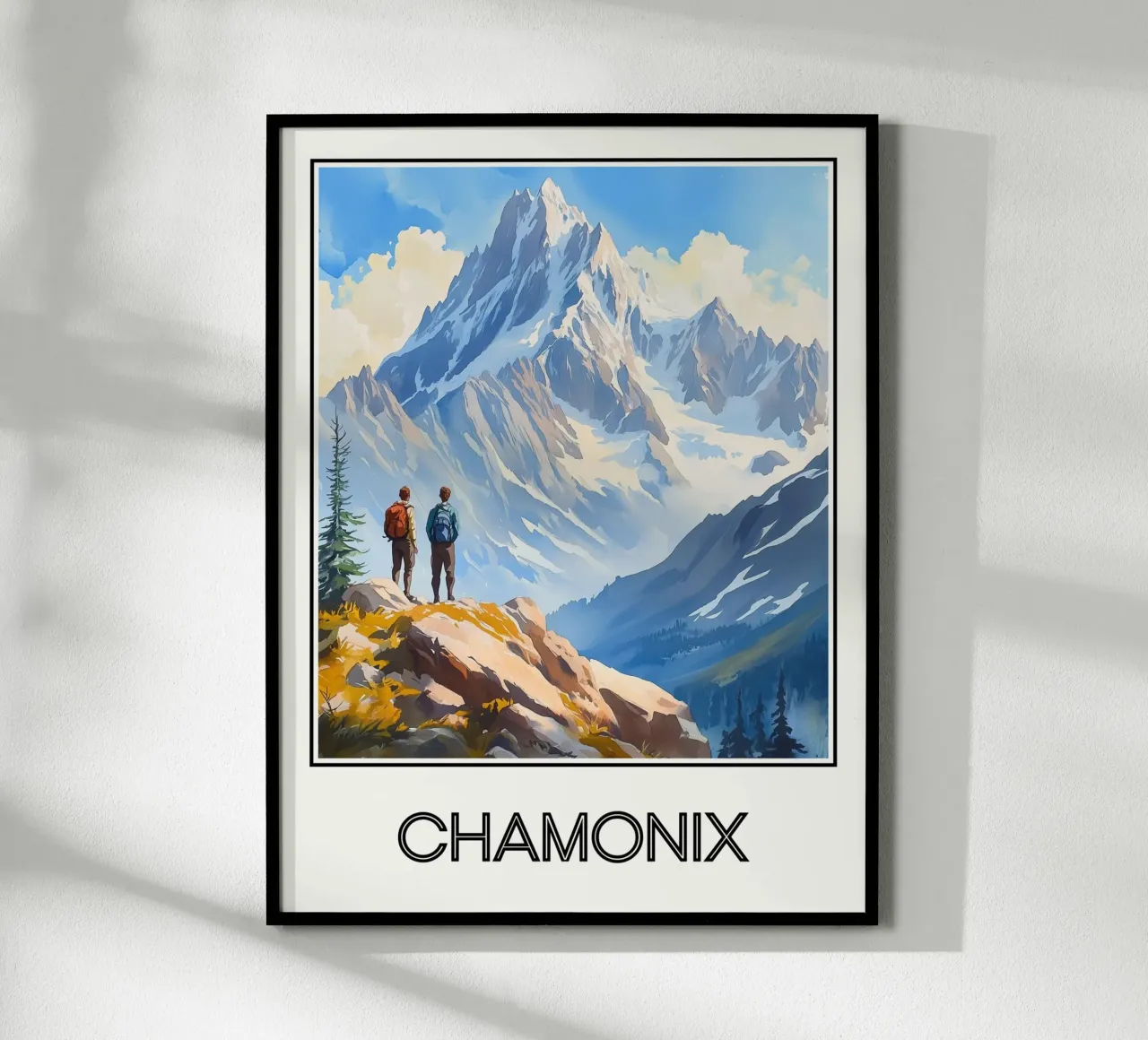 Chamonix poster da Frame the World