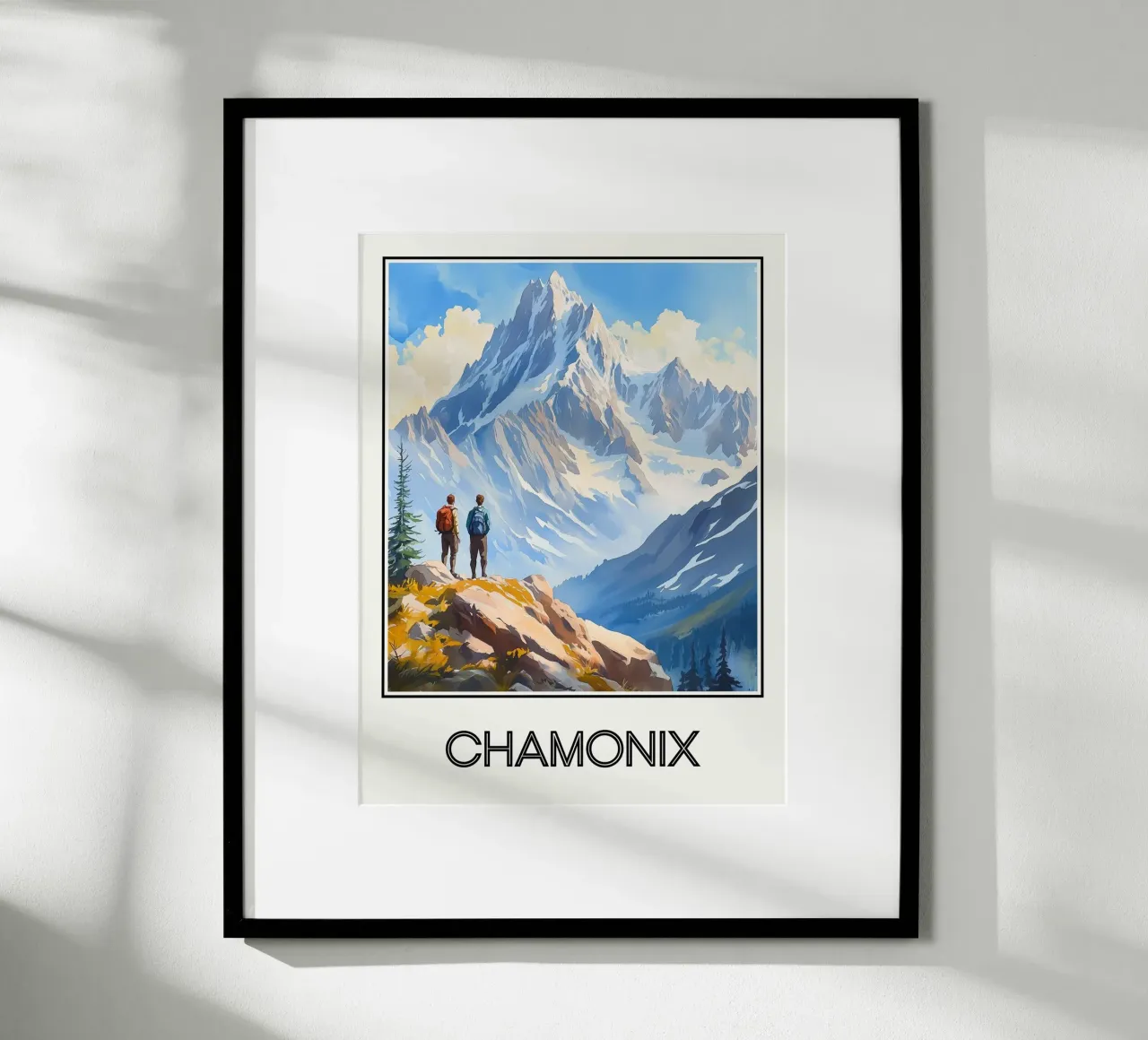Chamonix poster da Frame the World