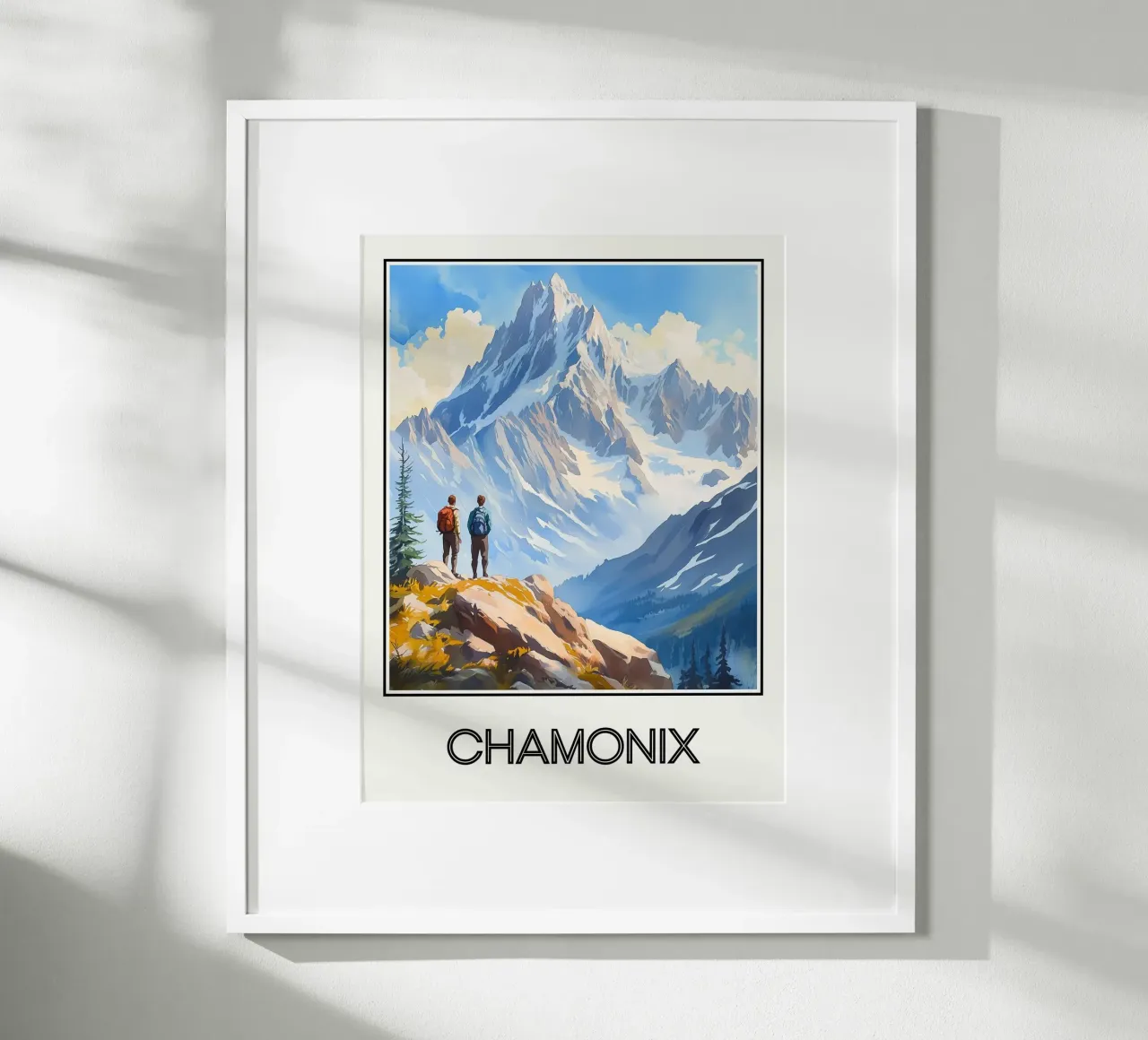 Chamonix poster da Frame the World