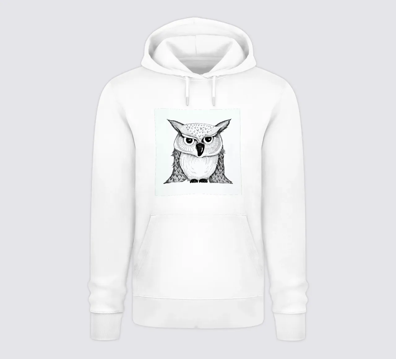 Owl felpa con cappuccio da Sabrina Ziegenhorn