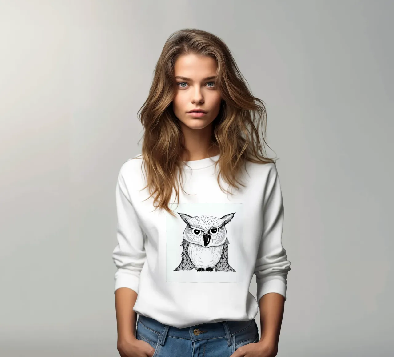 Owl felpa da Sabrina Ziegenhorn