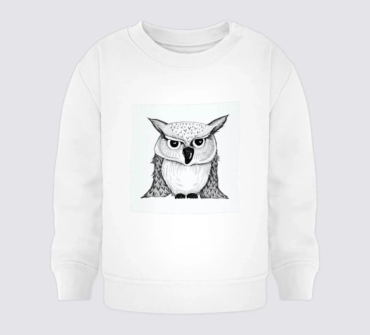 Owl felpa neonato da Sabrina Ziegenhorn