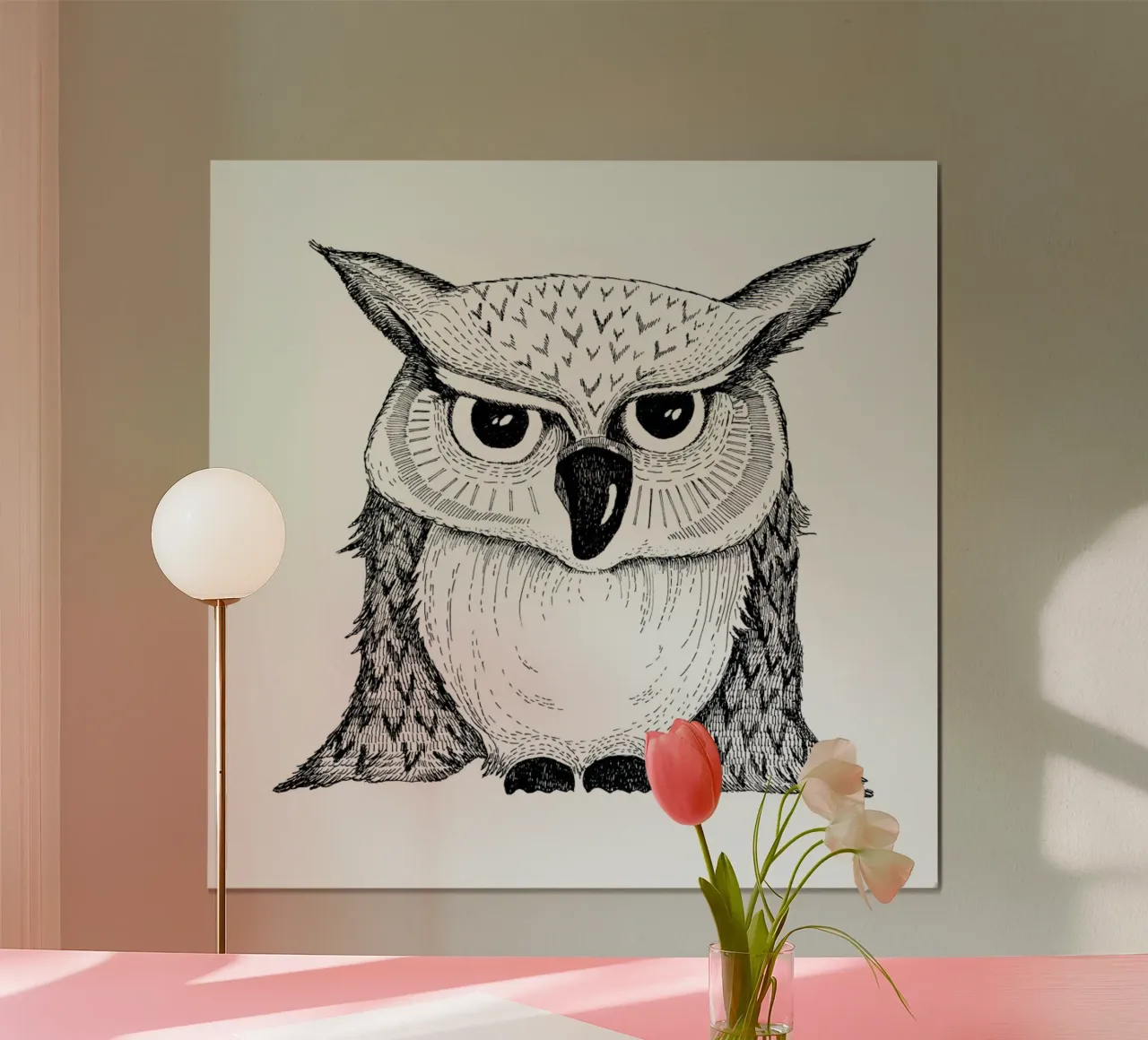 Owl poster da Sabrina Ziegenhorn