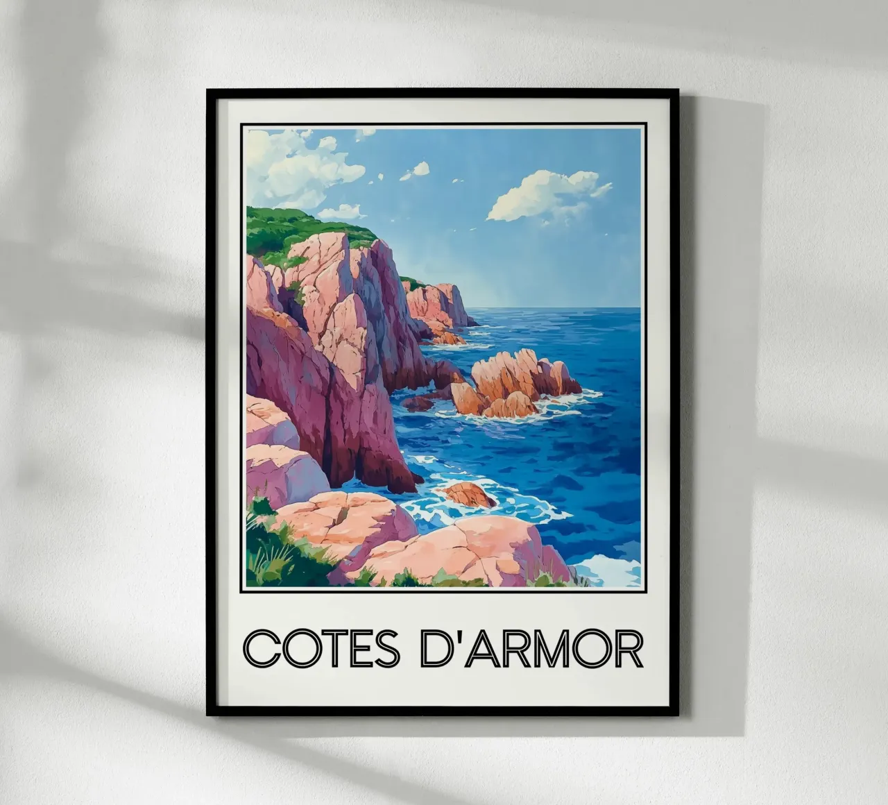 Côtes d'Armor carta hahnemühle da Frame the World