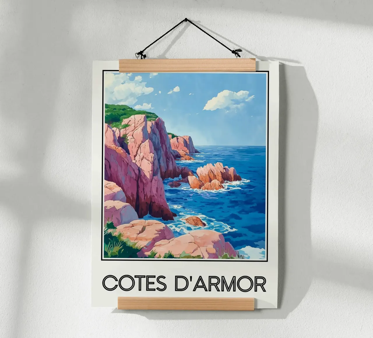 Côtes d'Armor carta hahnemühle da Frame the World