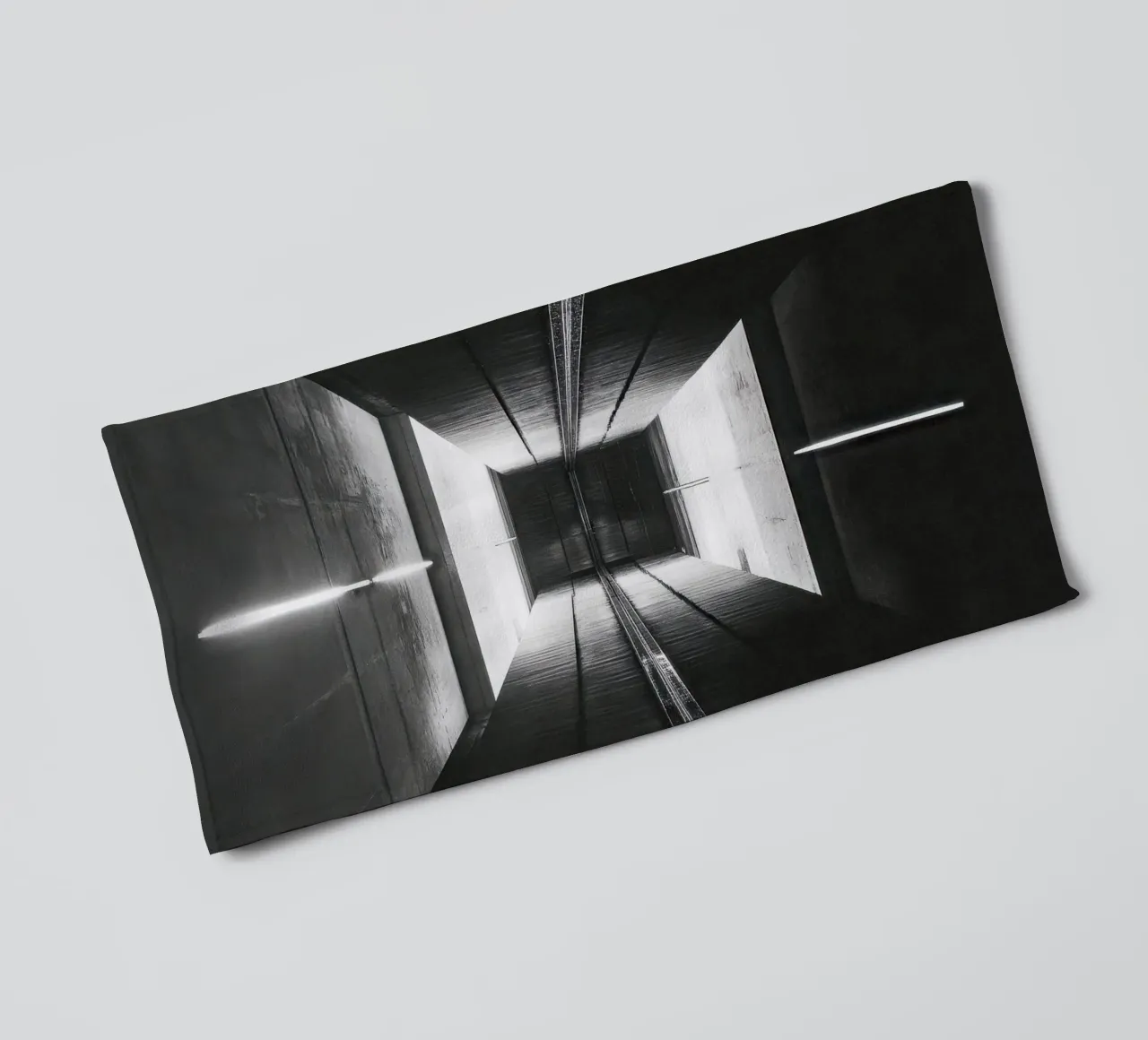 Infinite perspectives in the dark towel by By Night