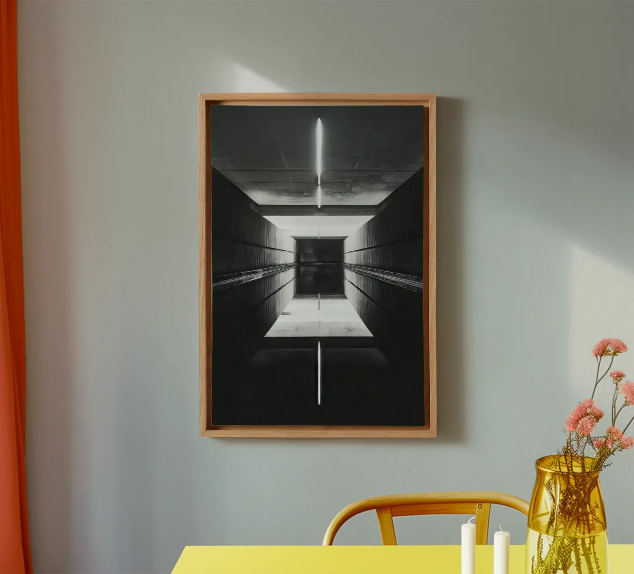 Infinite perspectives in the dark canvas by By Night
