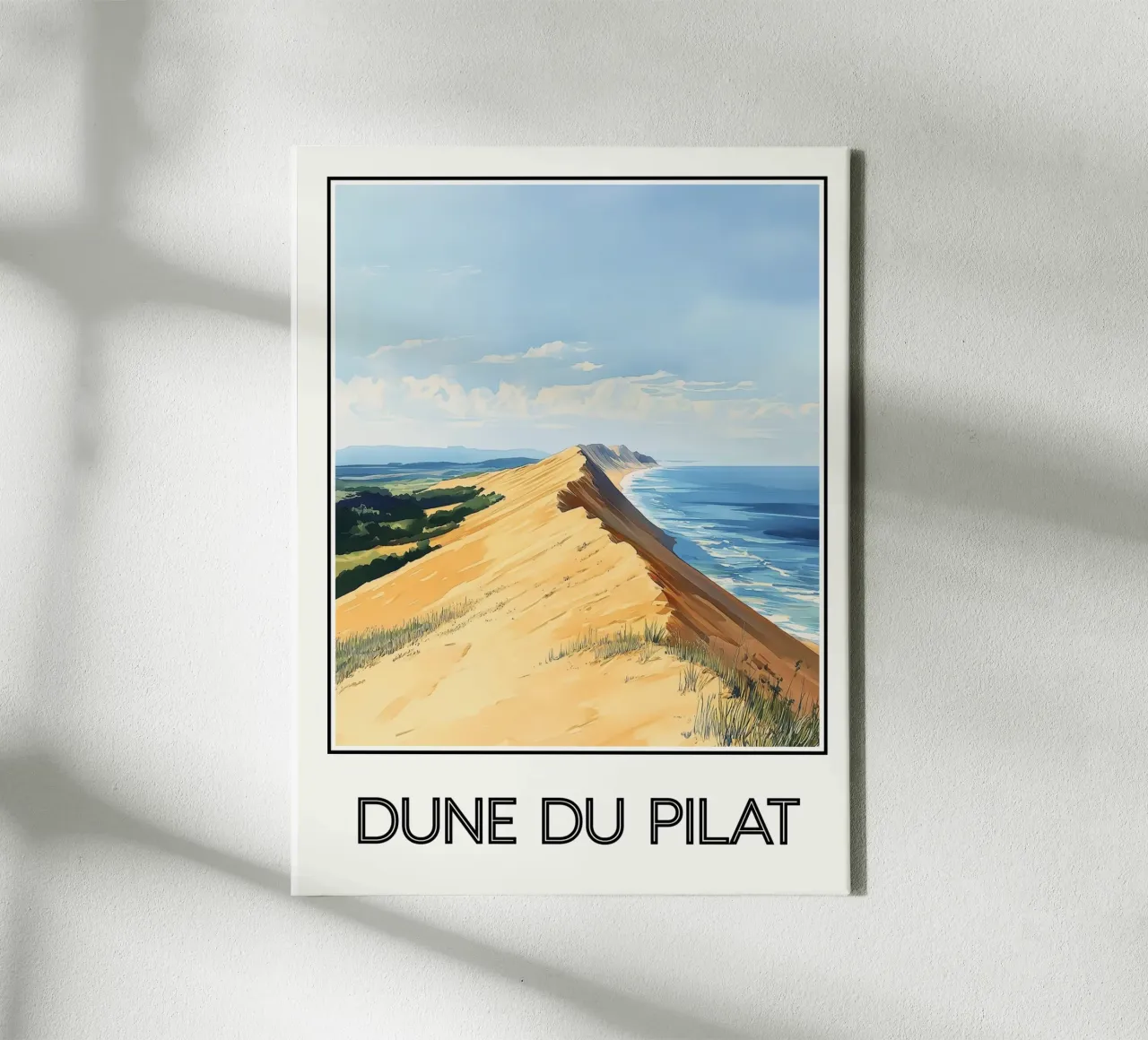 Dune du Pilat tela da Frame the World