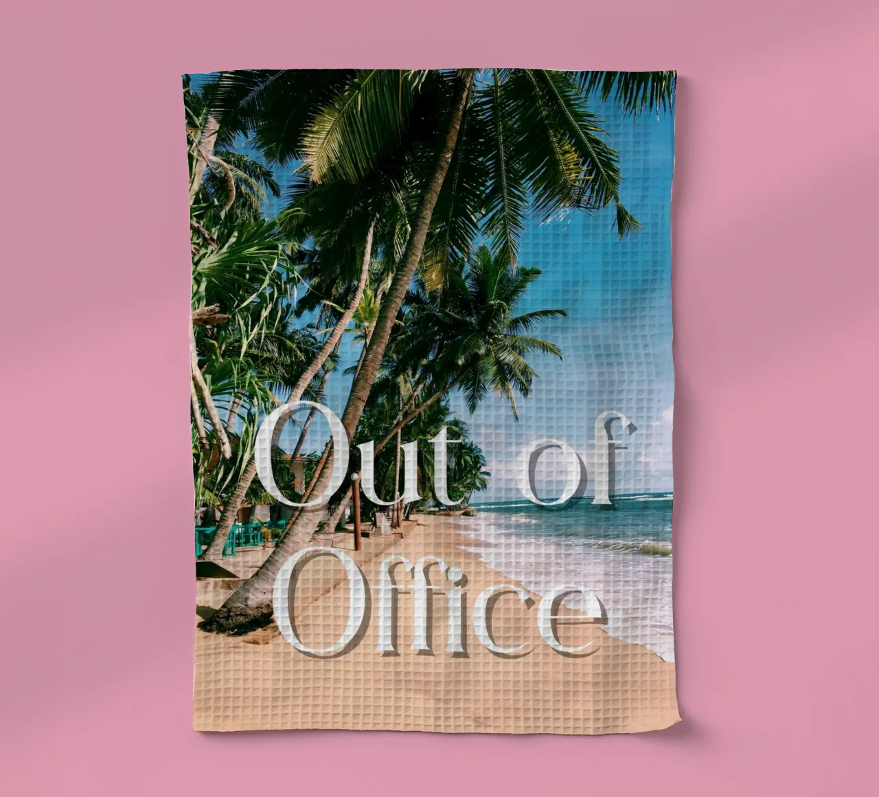 Palm trees Out of Office canovaccio da cucina da ramosashop