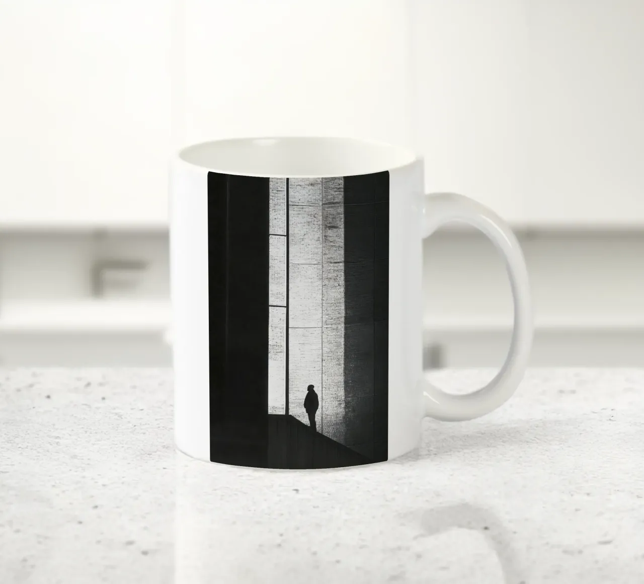 New York - Un momento congelato tra luce e ombra tazza in ceramica da By Night