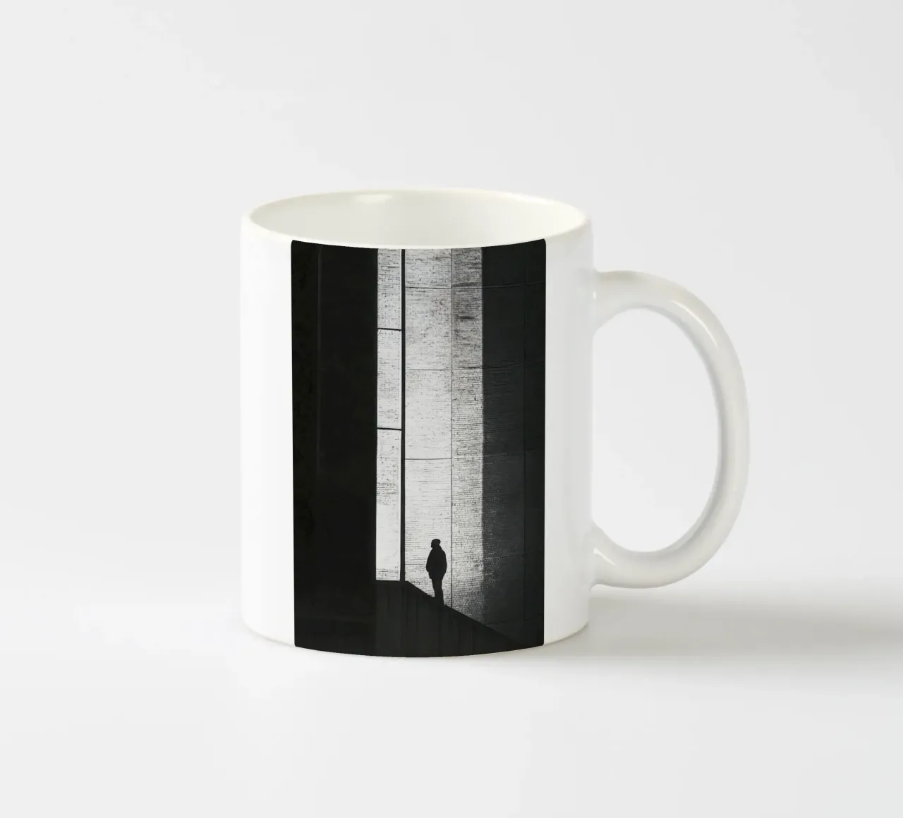 New York - Un momento congelato tra luce e ombra tazza in ceramica da By Night