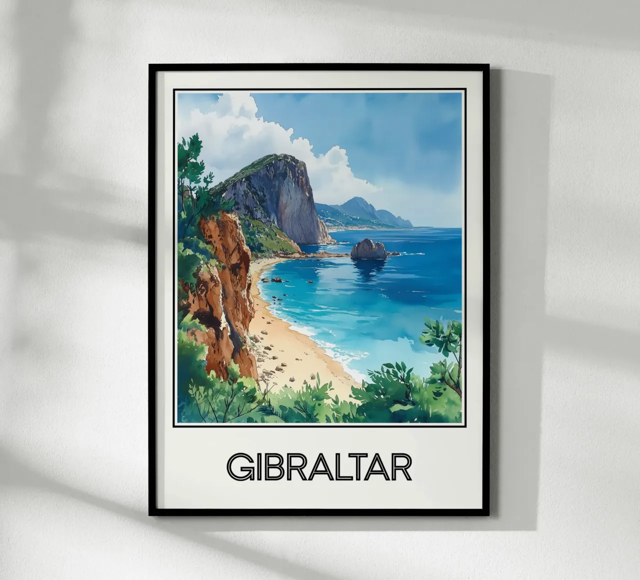 Gibilterra poster da Frame the World