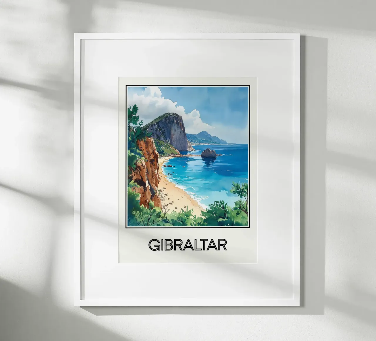 Gibilterra poster da Frame the World