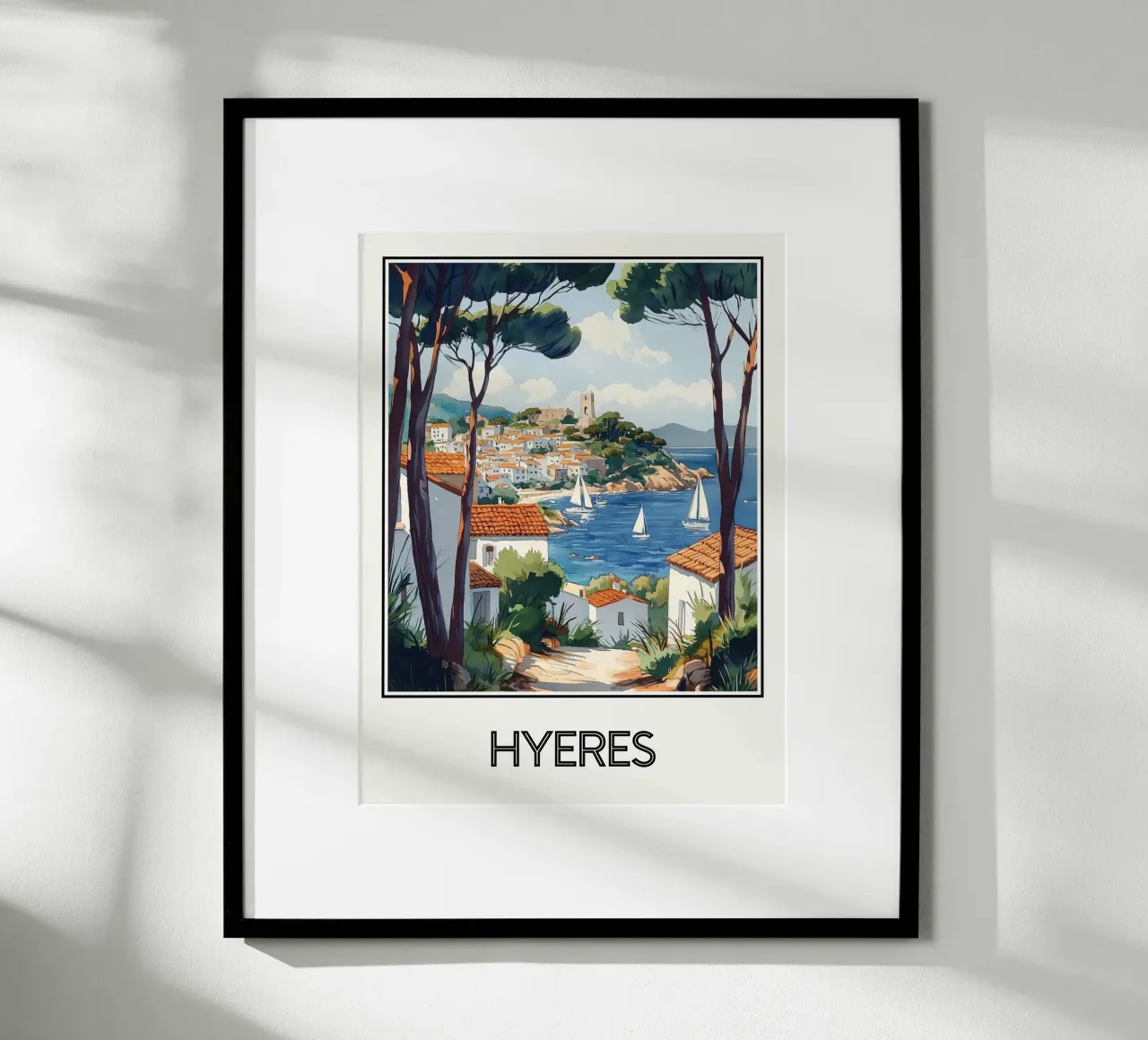 Hyères carta hahnemühle da Frame the World