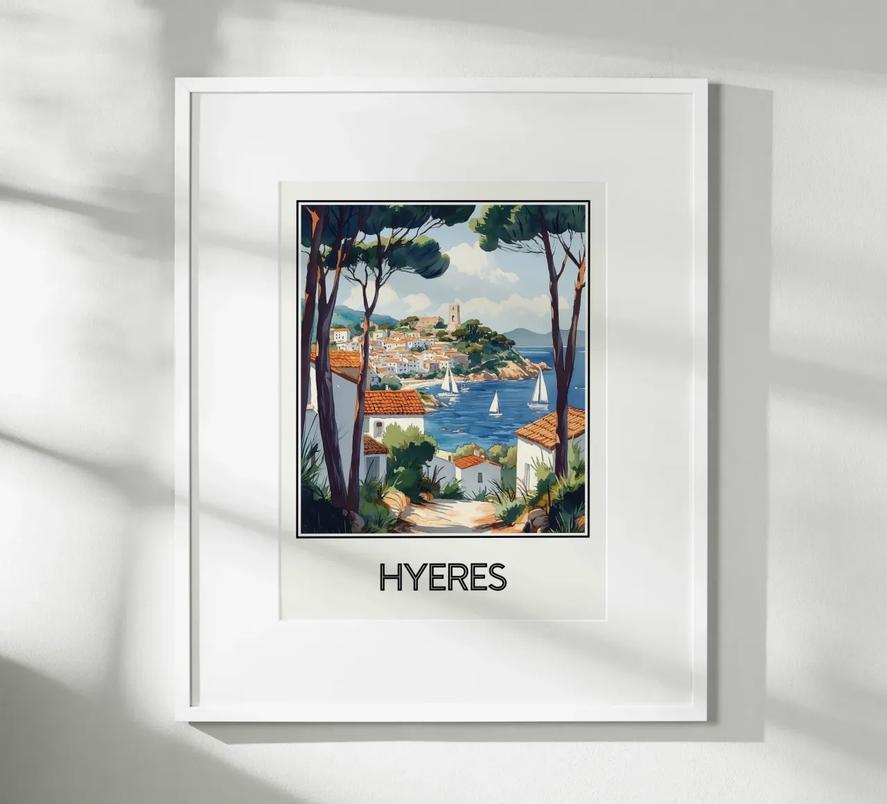 Hyères carta hahnemühle da Frame the World