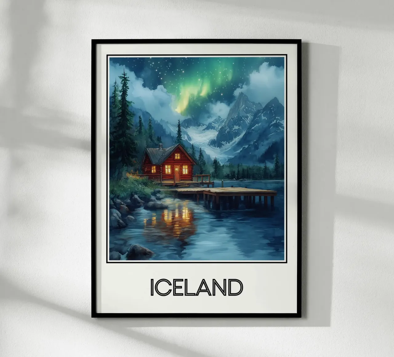 Het eiland poster van Frame the World